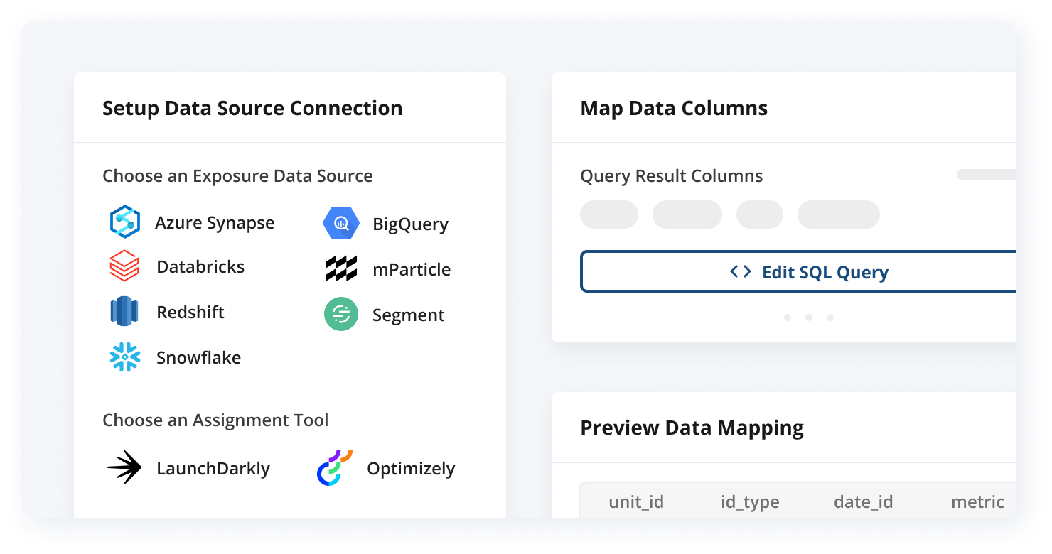 Configure data source